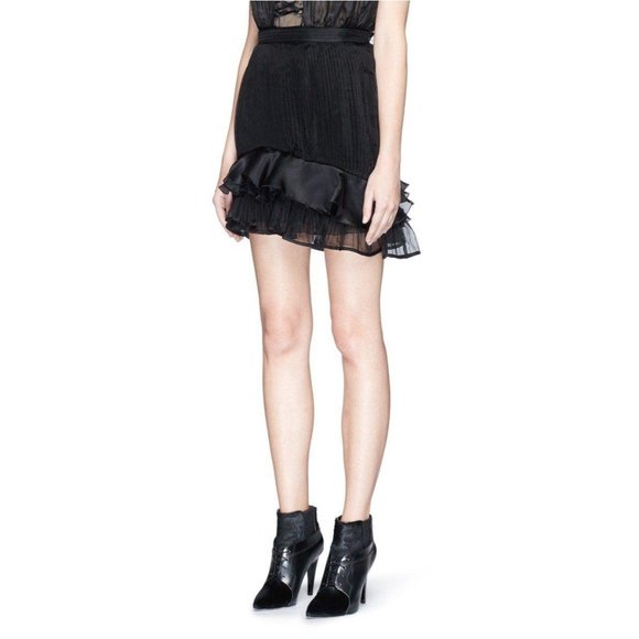 Isabel Marant Dresses & Skirts - Isabel Marant Vendel Ruffle Layer Pleat Organza Skirt FR 34 USA 0-2 Nwt New Wome